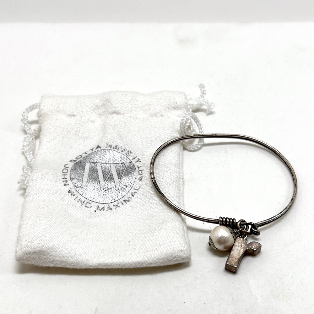 John Wind, Silver And Pearl, “Real” Bracelet, IOB